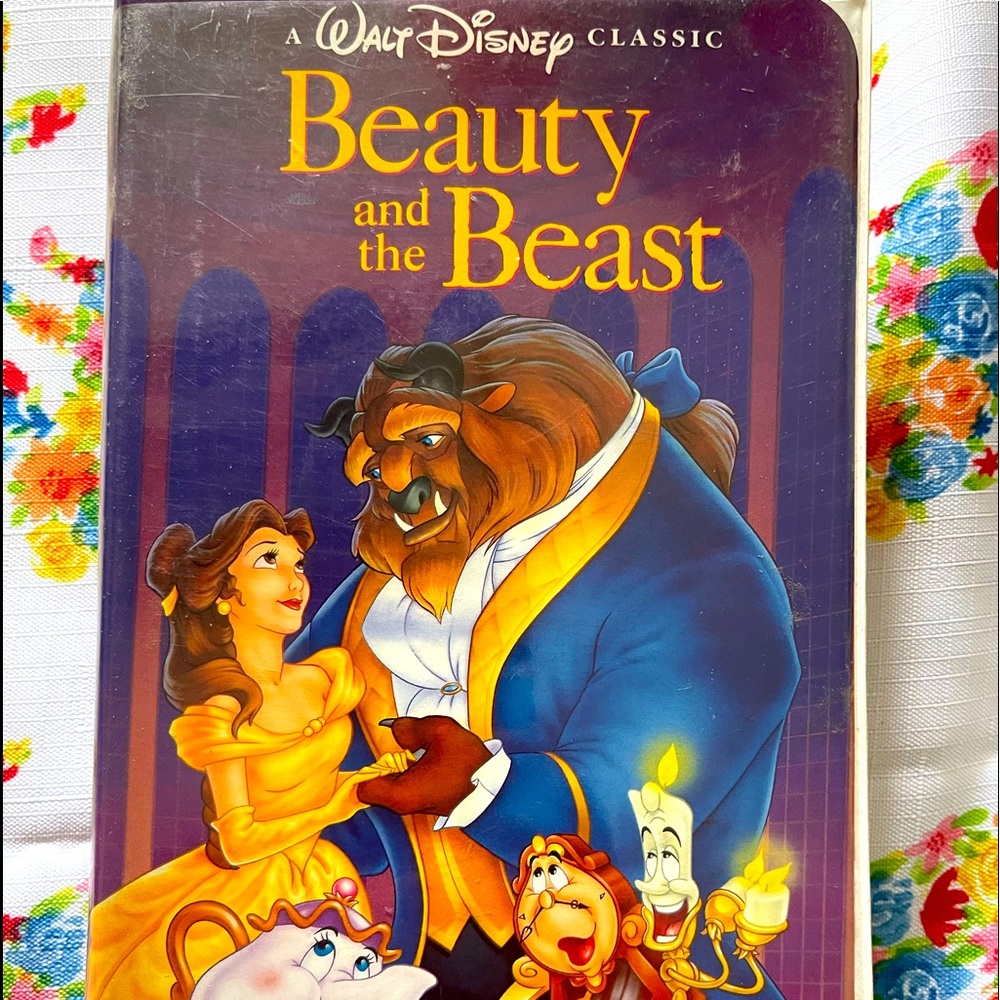Beauty and the beast black Diamond collection VHS 1992
